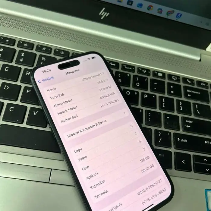 Iphone 15 128 Resmi ibox PA/A 2