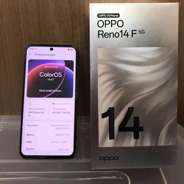 oppo reno 14f ram 12/256 3