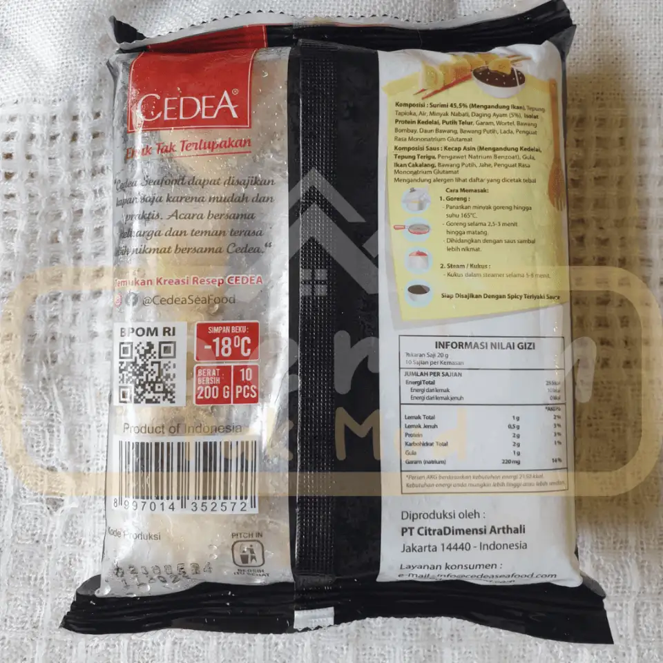 FISH DUMPLING CHICKEN CEDEA 200gr 2