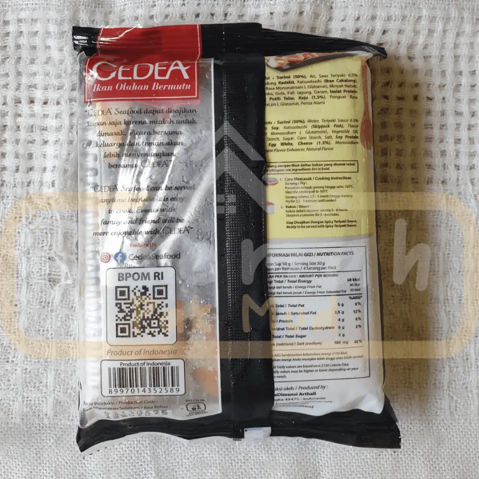 FISH DUMPLING CHEESE CEDEA 200gr 2