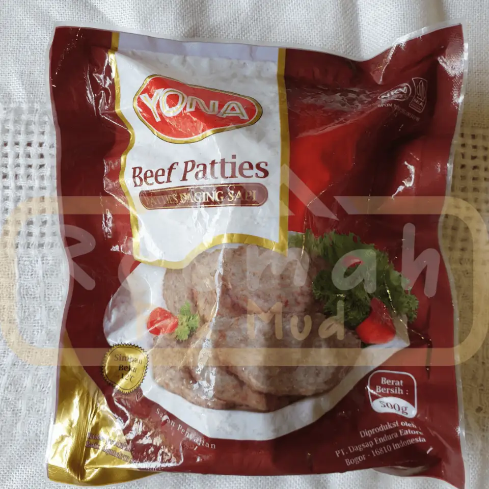 BEEF PATTIES YONA 500gr