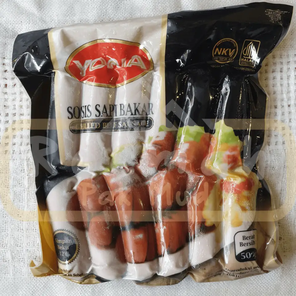SOSIS SAPI BAKAR YONA ISI 10 500GR