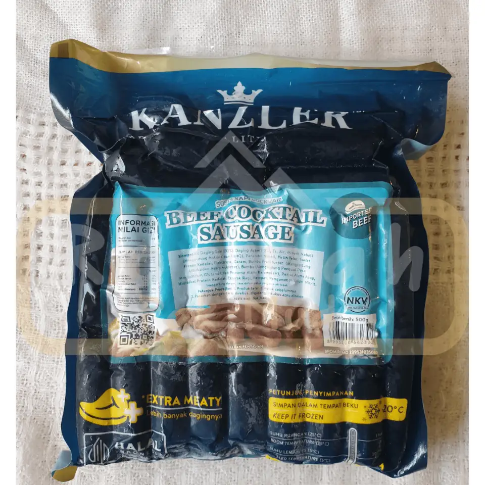 SOSIS BEEF COCKTAIL KANZLER 500gr