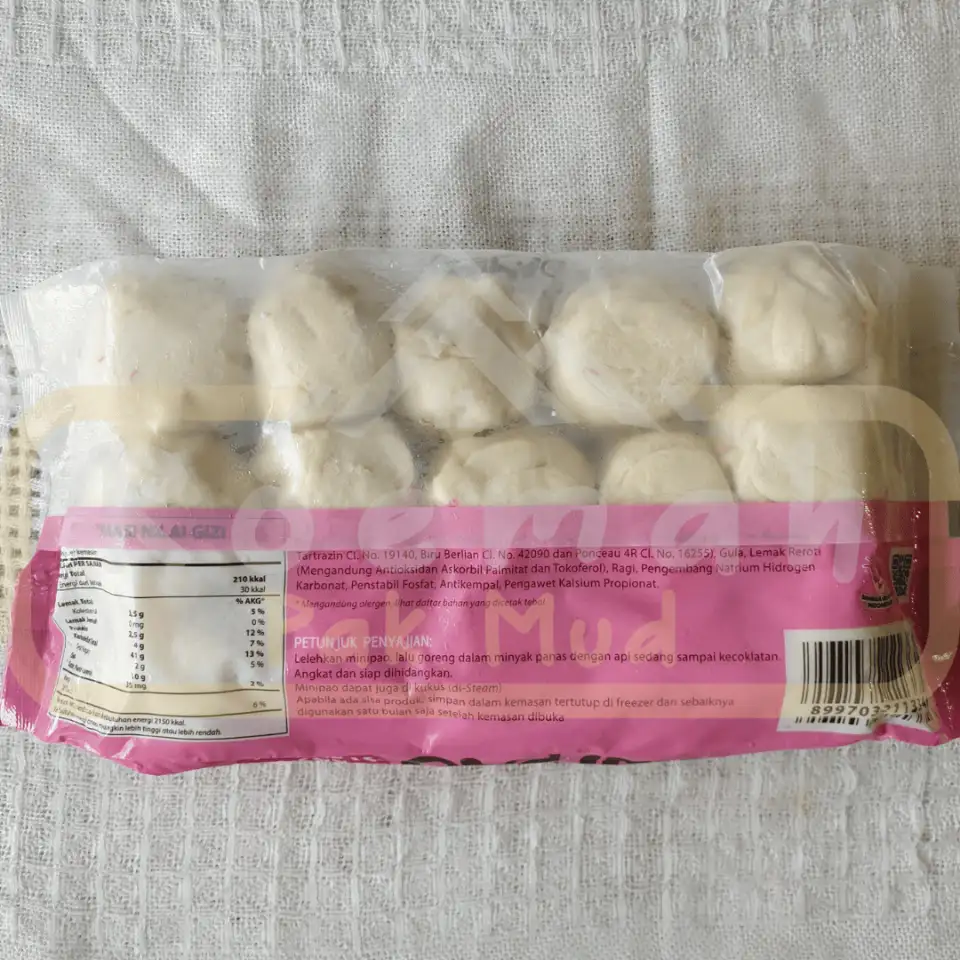 MINIPAO UMIAMI RASA STRAWBERRY ISI 30 465gr  2